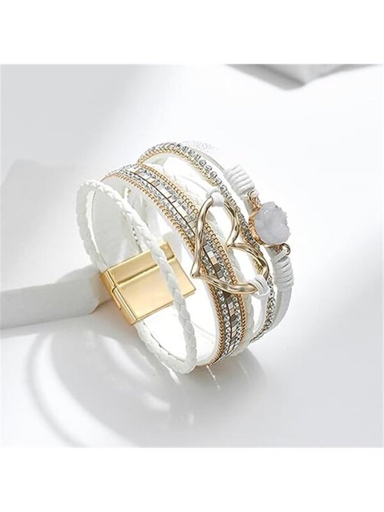 Boho Multilayer Wrap Bracelet with Tassel | BOHIQ Boho Multi-Layer Wrap Bracelet
